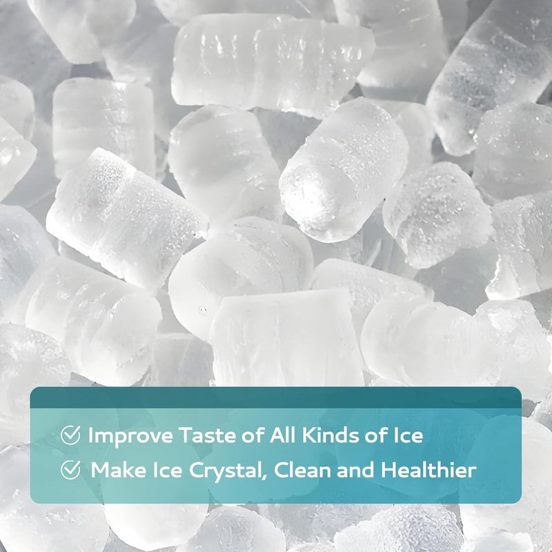 EUHOMY Ice Maker Cleaner & Descaler | 12 Use & Individually Packed for Each Use | Ice Machine Cleaner with Organic Citric Acid Descaling Powder Compatible with All Brands - Image 3